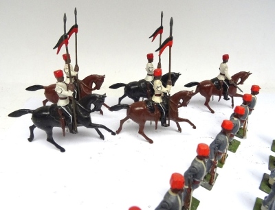 Egyptian Troops: Set 117, two FIRST VERSION oval bases - 2