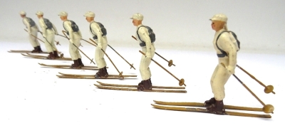 Britains from set 2017, six Ski Troops - 4