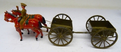 Britains set 1331, General Service Limbered Wagon - 3