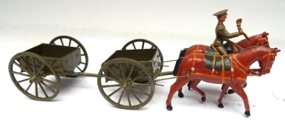 Britains set 1331, General Service Limbered Wagon - 5