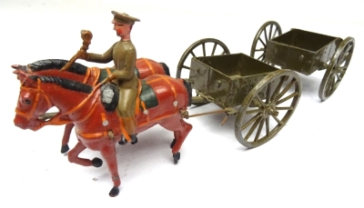 Britains set 1331, General Service Limbered Wagon - 7