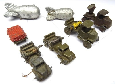 Britains and Johillco miniature Barrage Balloons - 3