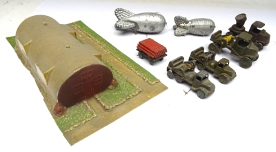 Britains and Johillco miniature Barrage Balloons - 4