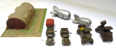 Britains and Johillco miniature Barrage Balloons - 5