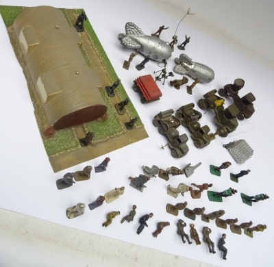 Britains and Johillco miniature Barrage Balloons - 6