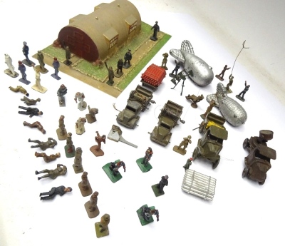 Britains and Johillco miniature Barrage Balloons - 7