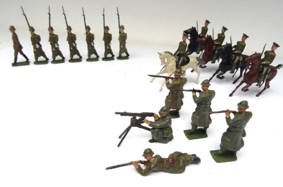 Britains set 1379, Belgian Cavalry active service order