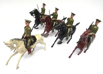 Britains set 1379, Belgian Cavalry active service order - 2