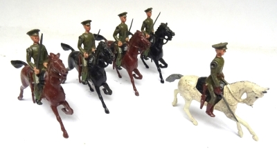 Britains set 1379, Belgian Cavalry active service order - 3