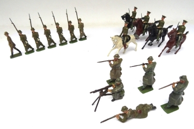 Britains set 1379, Belgian Cavalry active service order - 5