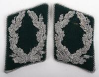 Scarce Pair of Luftwaffe Sonderfuhrer Officers Tunic Collar Tabs