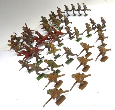 Various World War I Infantry charging - 2
