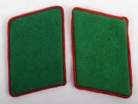 Scarce Pair of Luftwaffe Field Division Flak Artillery Tunic Collar Tabs