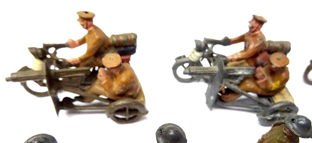 Britains Motor Cycle Dispatch Riders