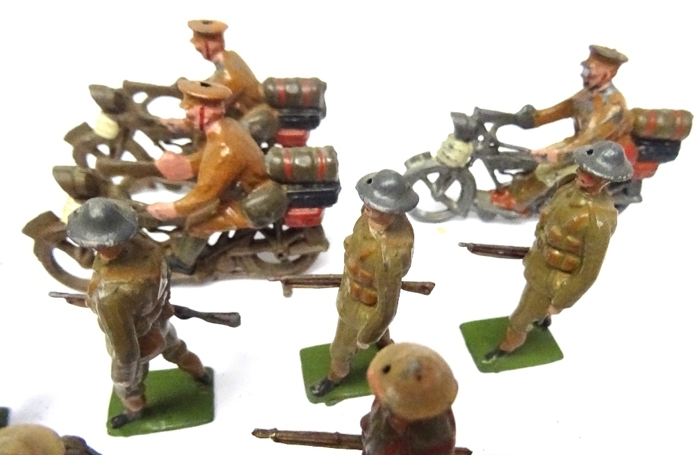 Britains Motor Cycle Dispatch Riders