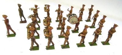 Britains set 1287, British Military Band, service dress - 10