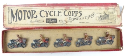 Britains set 200, Motor Cycle Corps Dispatch Riders