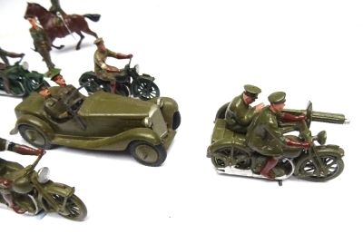 Britains set 1793, Motor Cycle Machine Gun Corps - 2