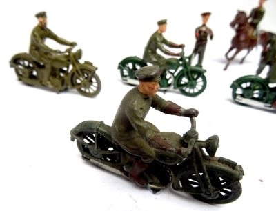 Britains set 1793, Motor Cycle Machine Gun Corps - 5