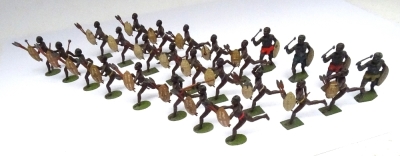 Britains set 147 Zulus