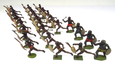 Britains set 147 Zulus - 2