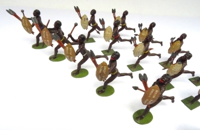 Britains set 147 Zulus - 3