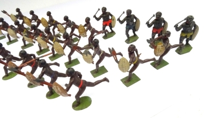 Britains set 147 Zulus - 4