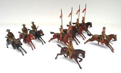 Britains set 49, South Australian Lancers - 2