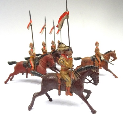 Britains set 49, South Australian Lancers - 4