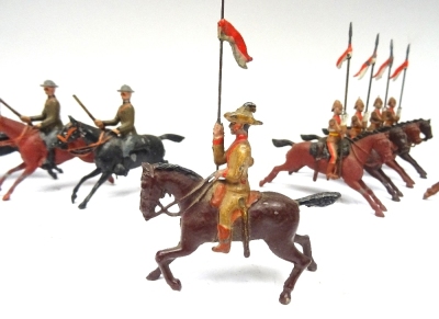 Britains set 49, South Australian Lancers - 6