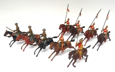 Britains set 49, South Australian Lancers - 7