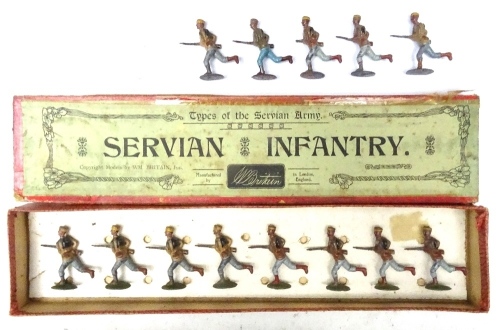 Britains from set 173, Serbian Infantry