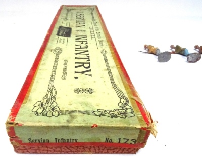 Britains from set 173, Serbian Infantry - 2