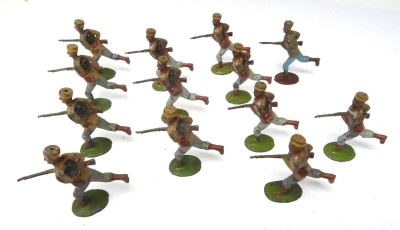 Britains from set 173, Serbian Infantry - 5