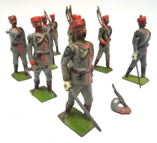 Britains from set 174 Montenegrin Infantry