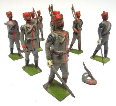 Britains from set 174 Montenegrin Infantry
