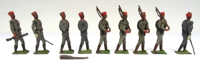 Britains from set 174 Montenegrin Infantry - 3