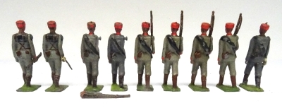 Britains from set 174 Montenegrin Infantry - 4