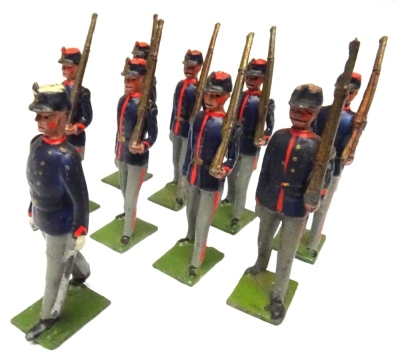 Britains set 166, Italian Infantry - 3