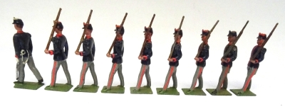 Britains set 166, Italian Infantry - 5