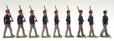 Britains set 166, Italian Infantry - 7