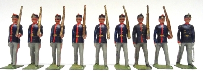 Britains set 166, Italian Infantry - 8