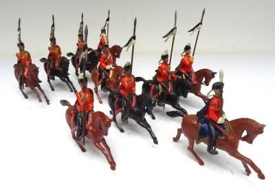 Britains, two sets 153, Prussian Hussars - 2