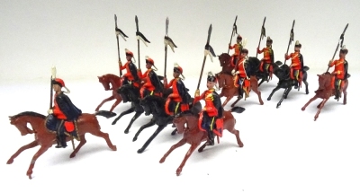 Britains, two sets 153, Prussian Hussars - 4