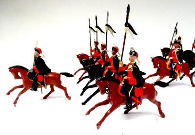 Britains, two sets 153, Prussian Hussars - 5