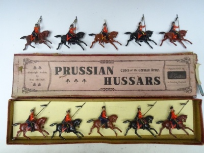 Britains, two sets 153, Prussian Hussars - 7