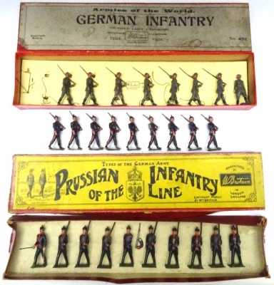 Britains set 154, Prussian Infantry - 7