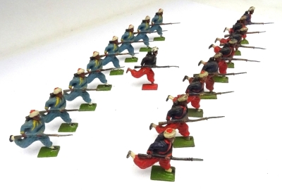Britains set 142, Zouaves - 4