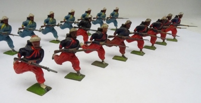 Britains set 142, Zouaves - 6
