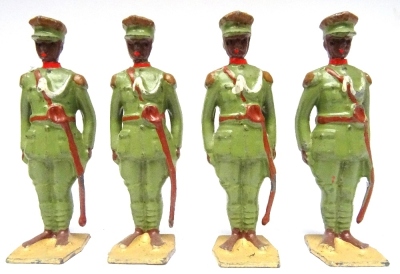 Britains set 1424 Abyssinian Bodyguard - 2